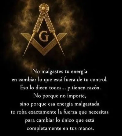 Reflexión sobre energía y responsabilidad personal